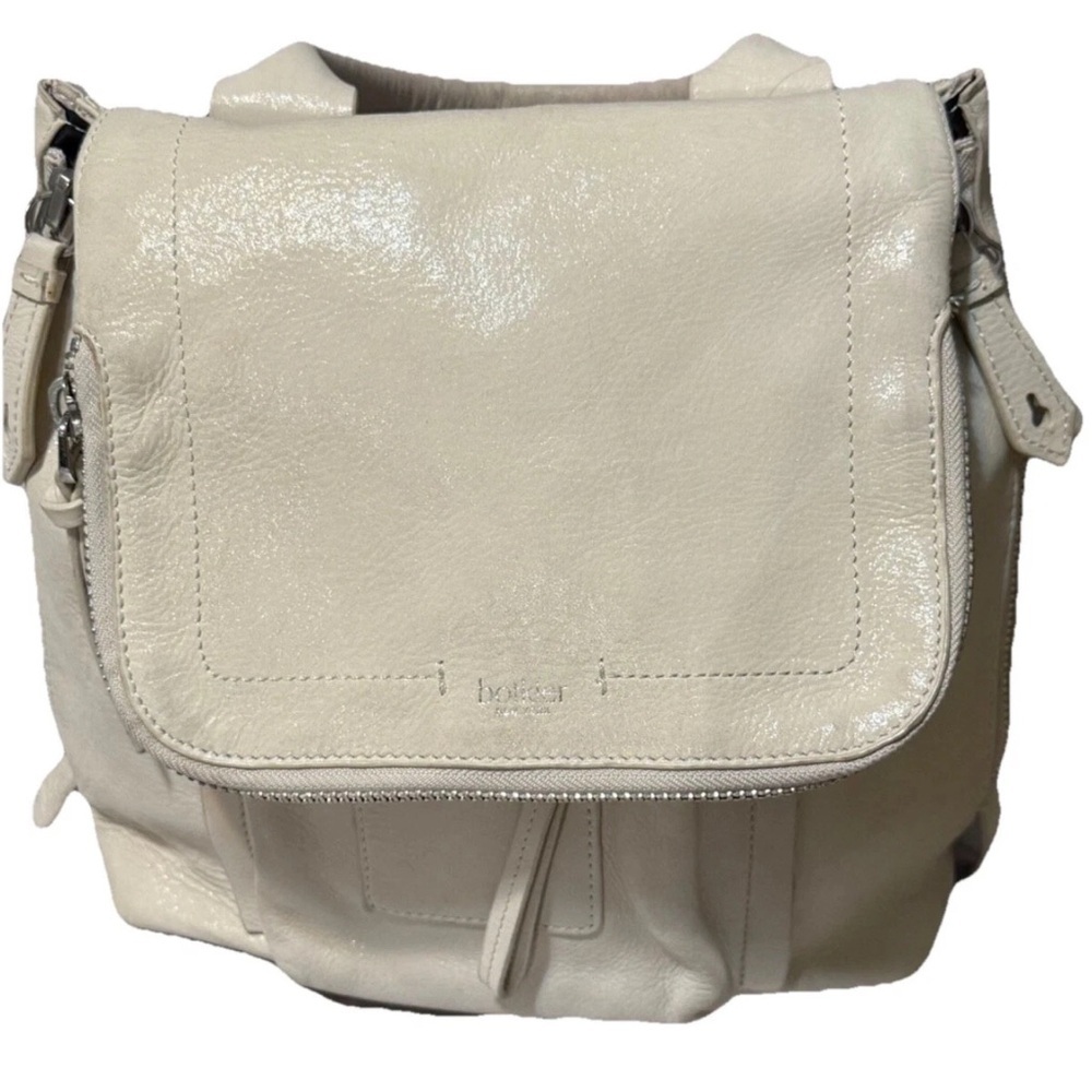 Cream Satchel Genuine leather Backpack Botkier New York